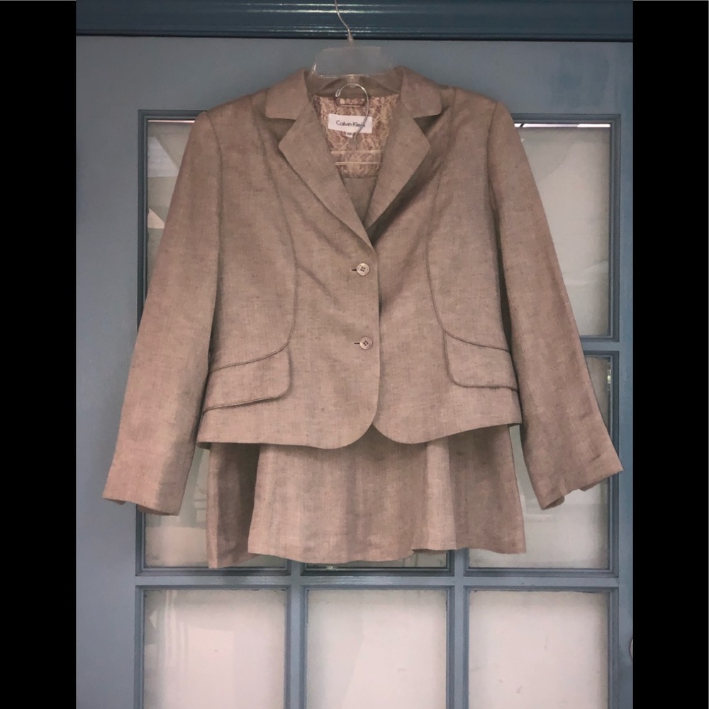 Calvin Klein Shirt Suit.